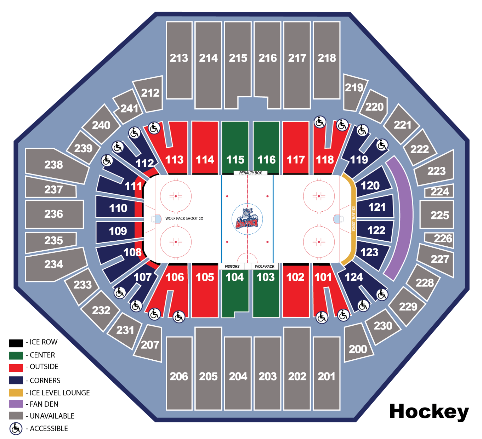 xcel energy center hockey seating chart