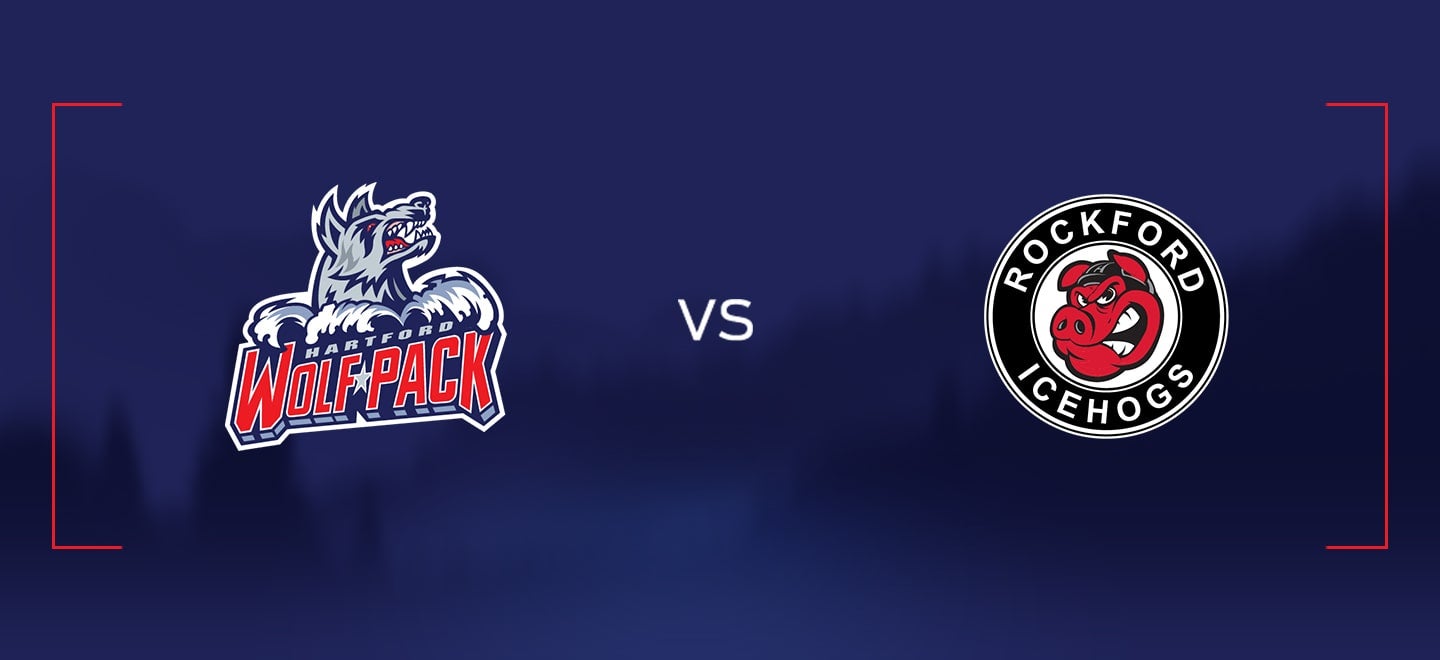 Hartford Wolf Pack vs Rockford Icehogs