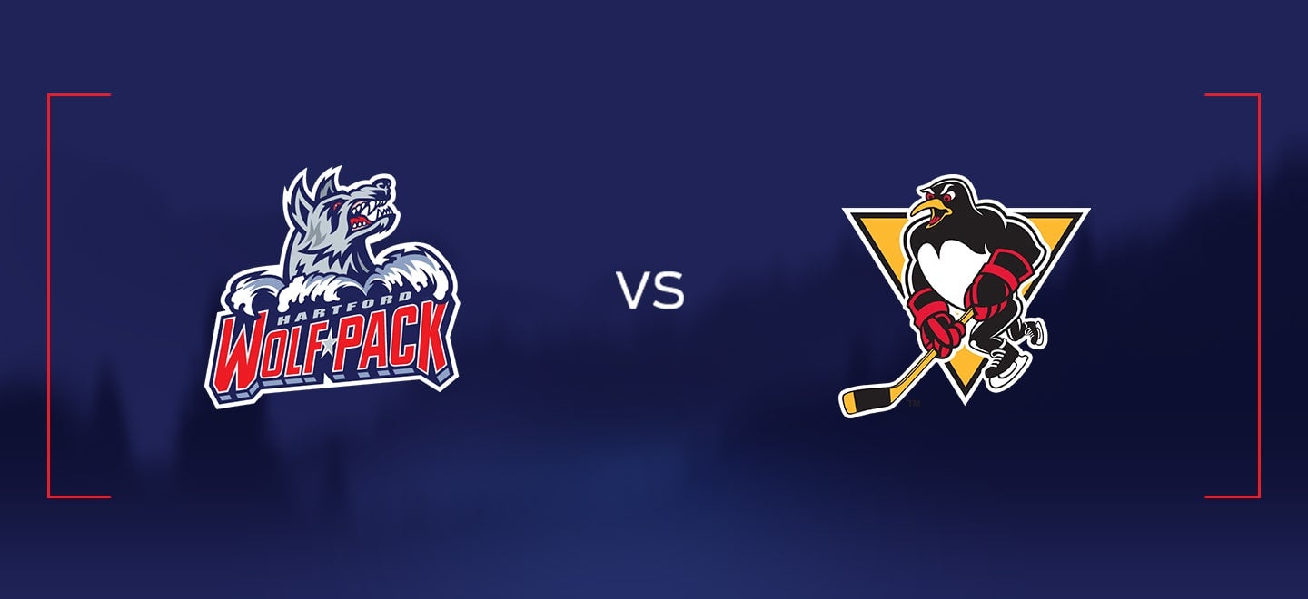 Hartford Wolf Pack vs Wilkes-Barre/Scranton Penguins