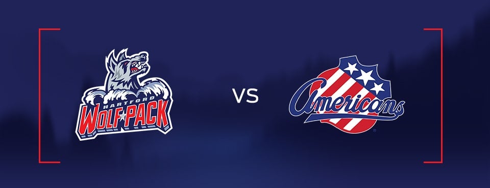 Hartford Wolf Pack vs Rochester Americans | XL CENTER